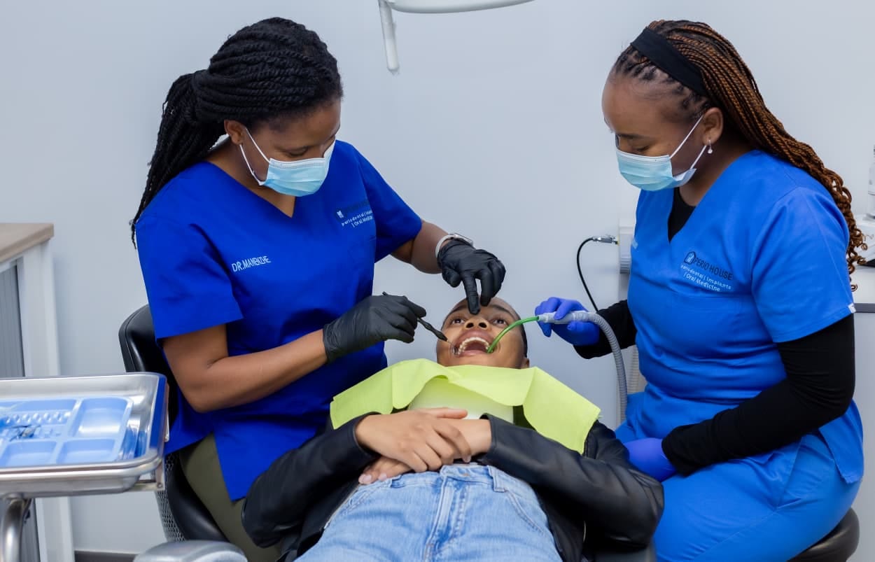 Periodontal surgery at PerioHouse